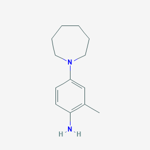 4-(1-Azepanyl)-2-methylaniline图片