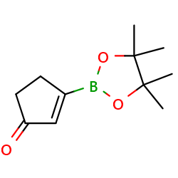 3-(4,4,5,5-Tetramethyl-1,3,2-dioxaborolan-2-yl)cyclopent-2-en-1-one图片