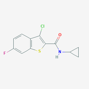 3-Chloro-N-Cyclopropyl-6-Fluoro-1-Benzothiophene-2-CarboxamideͼƬ