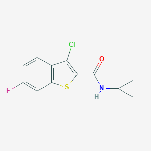 3-Chloro-N-Cyclopropyl-6-Fluoro-1-Benzothiophene-2-Carboxamide图片