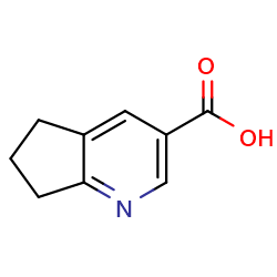 5H,6H,7H-cyclopenta[b]pyridine-3-carboxylicacid图片