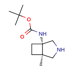 tert-butylN-[(1S,5R)-5-methyl-3-azabicyclo[3,2,0]heptan-1-yl]carbamate图片