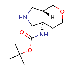 tert-butylN-[(3aS,7aS)-octahydropyrano[3,4-c]pyrrol-7a-yl]carbamate图片
