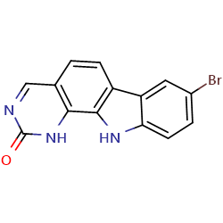 8-bromo-1H,2H,11H-pyrimido[4,5-a]carbazol-2-one图片
