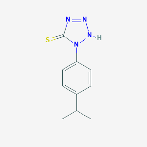 1-[4-(Propan-2-yl)phenyl]-1H-1,2,3,4-tetrazole-5-thiol图片