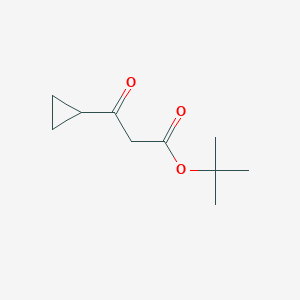 tert-Butyl b-oxo-cyclopropanepropanoate图片