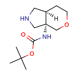tert-butylN-[(3aS,7aR)-octahydropyrano[3,4-c]pyrrol-3a-yl]carbamate图片