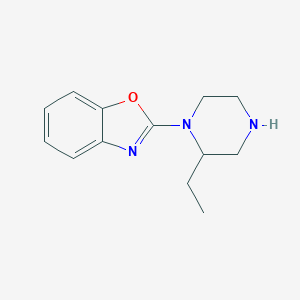 2-(2-ethylpiperazin-1-yl)-1,3-benzoxazole图片