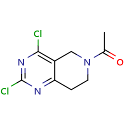 1-{2,4-dichloro-5H,6H,7H,8H-pyrido[4,3-d]pyrimidin-6-yl}ethan-1-one图片