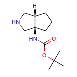 tert-butylN-[(3aR,6aS)-octahydrocyclopenta[c]pyrrol-3a-yl]carbamate图片
