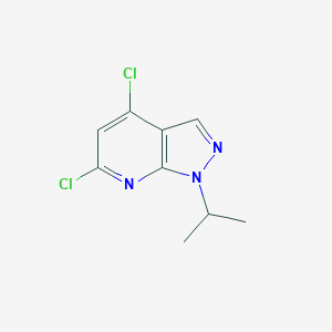 4,6-Dichloro-1-isopropyl-1H-pyrazolo[3,4-b]pyridine图片