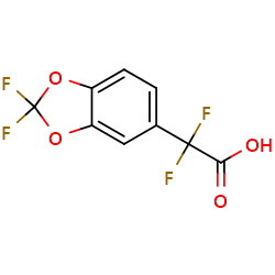 2-(2,2-difluoro-2H-1,3-benzodioxol-5-yl)-2,2-difluoroaceticacid图片