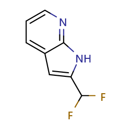 2-(Difluoromethyl)-1H-pyrrolo[2,3-B]pyridine图片