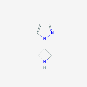 1-(3-Azetidinyl)-1H-pyrazole图片