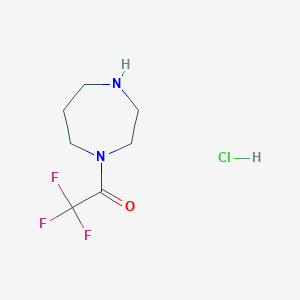 1-(三氟乙酰基)-1,4-二氮杂环庚烷盐酸盐图片