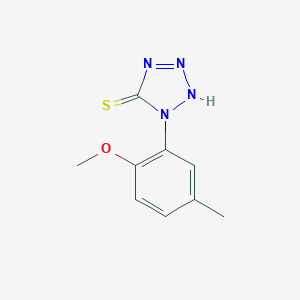 1-(2-methoxy-5-methylphenyl)-1H-1,2,3,4-tetrazole-5-thiol图片