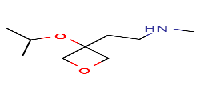 2-(3-isopropoxyoxetan-3-yl)-N-methyl-ethanamine图片