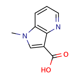 1-Methyl-1H-pyrrolo[3,2-b]pyridine-3-carboxylicacid图片
