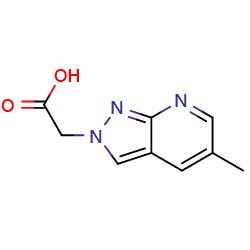 2-{5-methyl-2H-pyrazolo[3,4-b]pyridin-2-yl}aceticacid图片