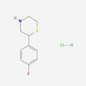 2-(4-FLUOROPHENYL)THIOMORPHOLINE HCL图片