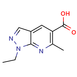 1-ethyl-6-methyl-1H-pyrazolo[3,4-b]pyridine-5-carboxylicacid图片