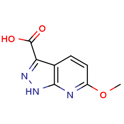 6-Methoxy-2H-pyrazolo[3,4-b]pyridine-3-carboxylicacid图片