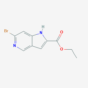 Ethyl6-bromo-1H-pyrrolo[3,2-c]pyridine-2-carboxylate图片