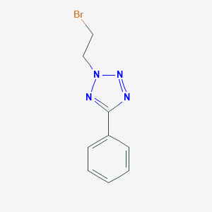 2-(2-Bromoethyl)-5-phenyl-2H-1,2,3,4-tetrazole图片