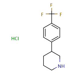 3-[4-(trifluoromethyl)phenyl]piperidinehydrochloride图片