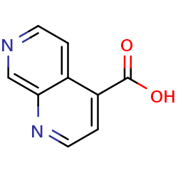 1,7-Naphthyridine-4-carboxylicacid图片