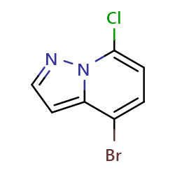 4-Bromo-7-chloropyrazolo[1,5-a]pyridine图片