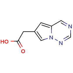 2-{pyrrolo[2,1-f][1,2,4]triazin-6-yl}aceticacid图片