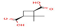 cis-2,2-dimethylcyclobutane-1,3-dicarboxylicacid图片