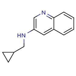 N-(cyclopropylmethyl)quinolin-3-amine图片