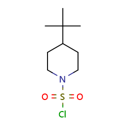 4-tert-butylpiperidine-1-sulfonylchloride图片
