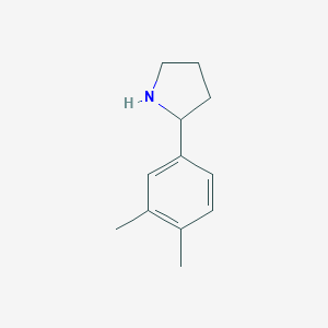2-(3,4-Dimethylphenyl)pyrrolidine图片