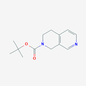 2-Boc-1,2,3,4-Tetrahydro-[2,7]Naphthyridine图片