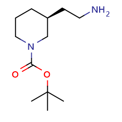 tert-butyl(3S)-3-(2-aminoethyl)piperidine-1-carboxylate图片