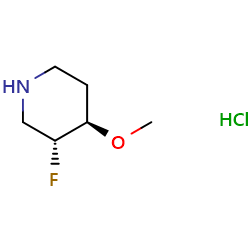 trans-3-fluoro-4-methoxypiperidinehydrochloride图片