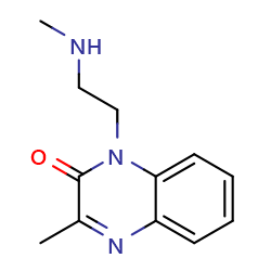 3-methyl-1-[2-(methylamino)ethyl]-1,2-dihydroquinoxalin-2-one图片