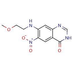 7-[(2-methoxyethyl)amino]-6-nitro-3,4-dihydroquinazolin-4-one图片