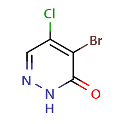 4-Bromo-5-chloro-3(2H)-pyridazinone图片