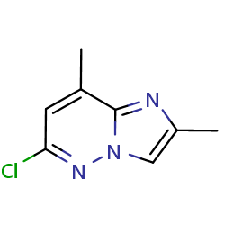 6-Chloro-2,8-dimethylimidazo[1,2-b]pyridazine图片