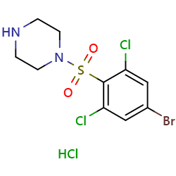 1-(4-bromo-2,6-dichlorobenzenesulfonyl)piperazinehydrochloride图片