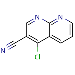 4-Chloro-1,8-naphthyridine-3-carbonitrile图片