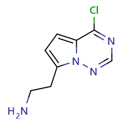 2-{4-chloropyrrolo[2,1-f][1,2,4]triazin-7-yl}ethan-1-amine图片