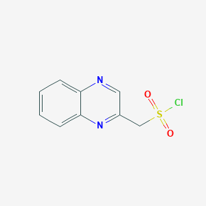 (quinoxalin-2-yl)methanesulfonylchloride图片