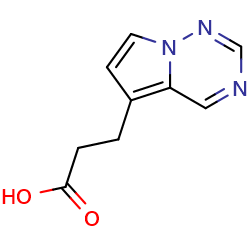 3-{pyrrolo[2,1-f][1,2,4]triazin-5-yl}propanoicacid图片