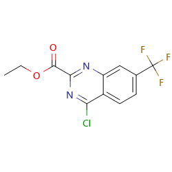 ethyl4-chloro-7-(trifluoromethyl)quinazoline-2-carboxylate图片
