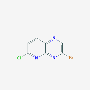 3-bromo-6-chloropyrido[2,3-b]pyrazine图片